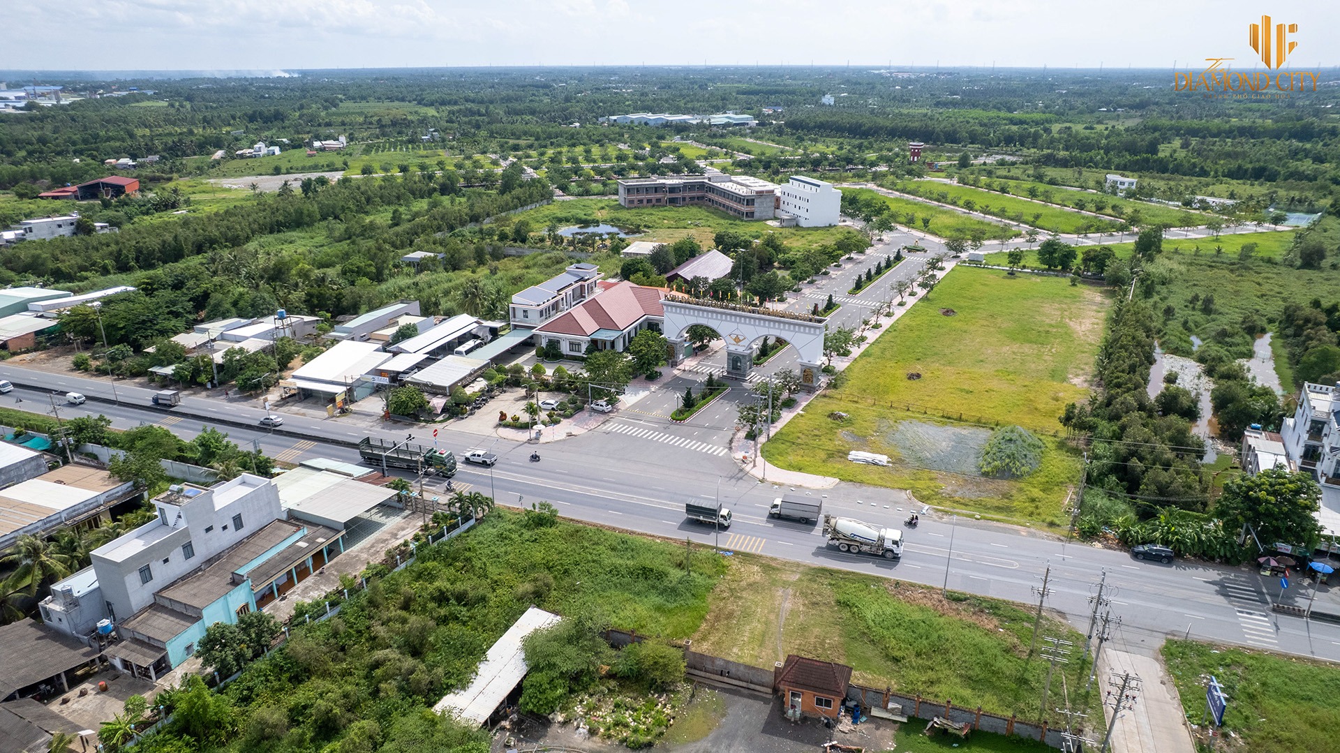 tiện ích Dự án Khu Dân Cư Quốc Linh The Diamond City Thắng Lợi Group