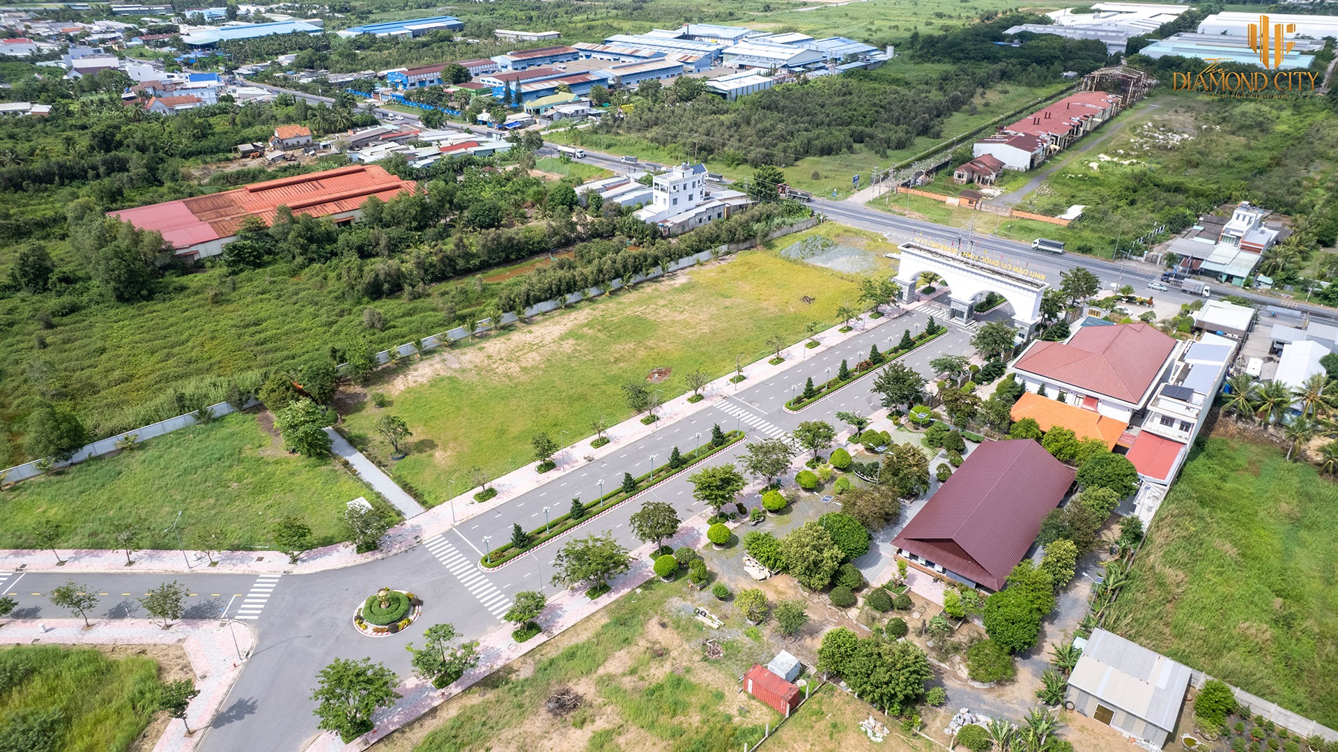 tiện ích Dự án Khu Dân Cư Quốc Linh The Diamond City Thắng Lợi Group