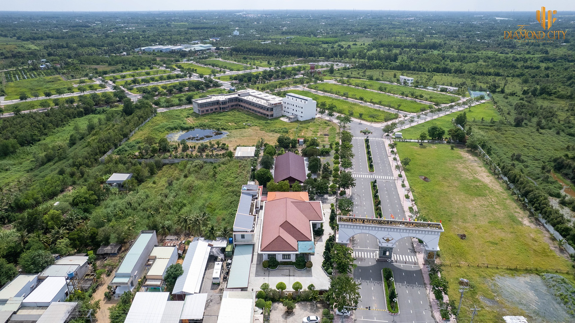 tiện ích Dự án Khu Dân Cư Quốc Linh The Diamond City Thắng Lợi Group