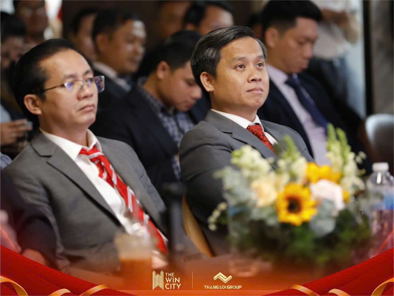 lễ khai trương nhà mẫu the win city nổi bật với nghi thức cắt băng khánh thành