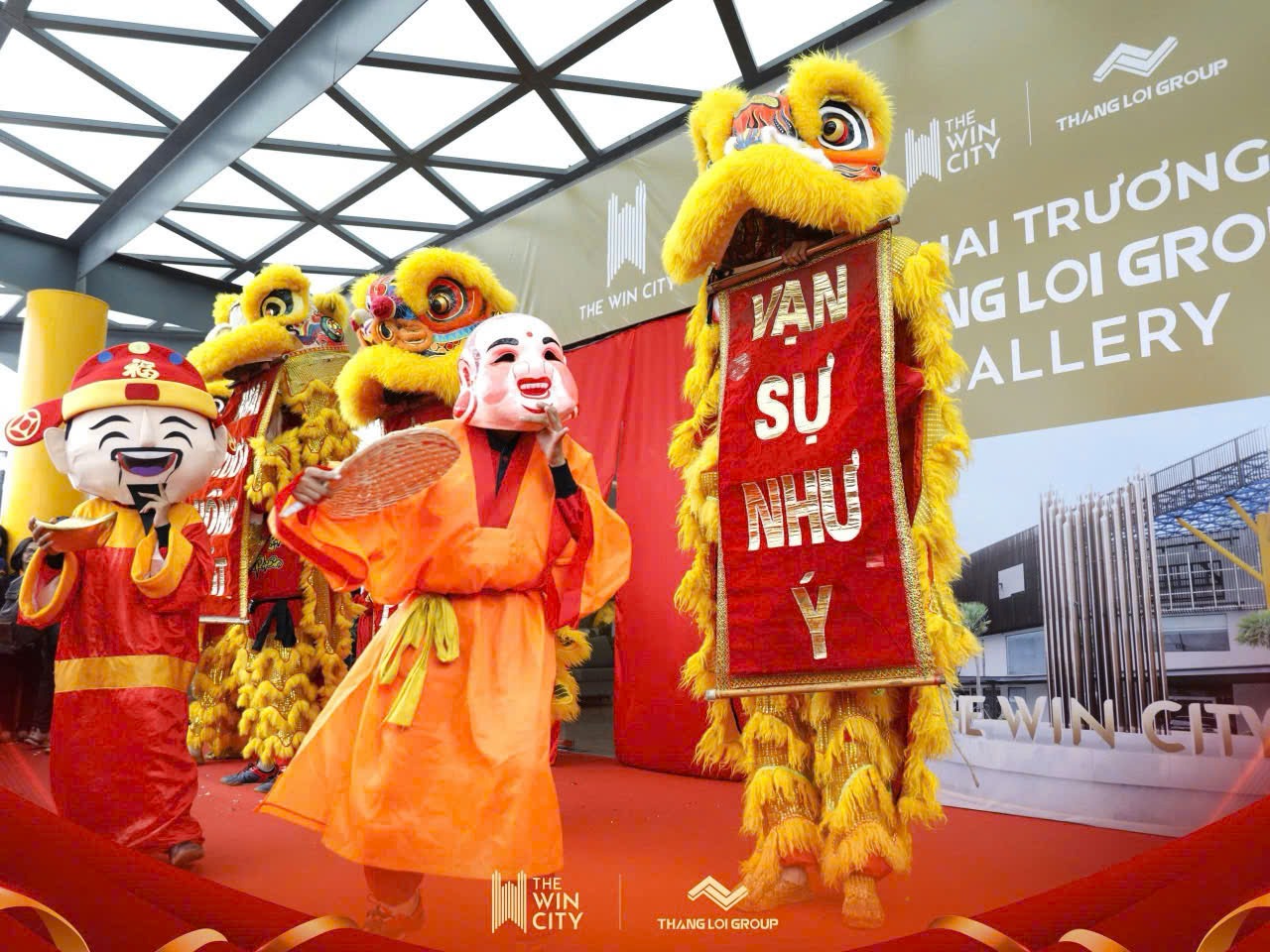lễ khai trương nhà mẫu the win city long an diễn ra sôi động với nhiều hoạt động