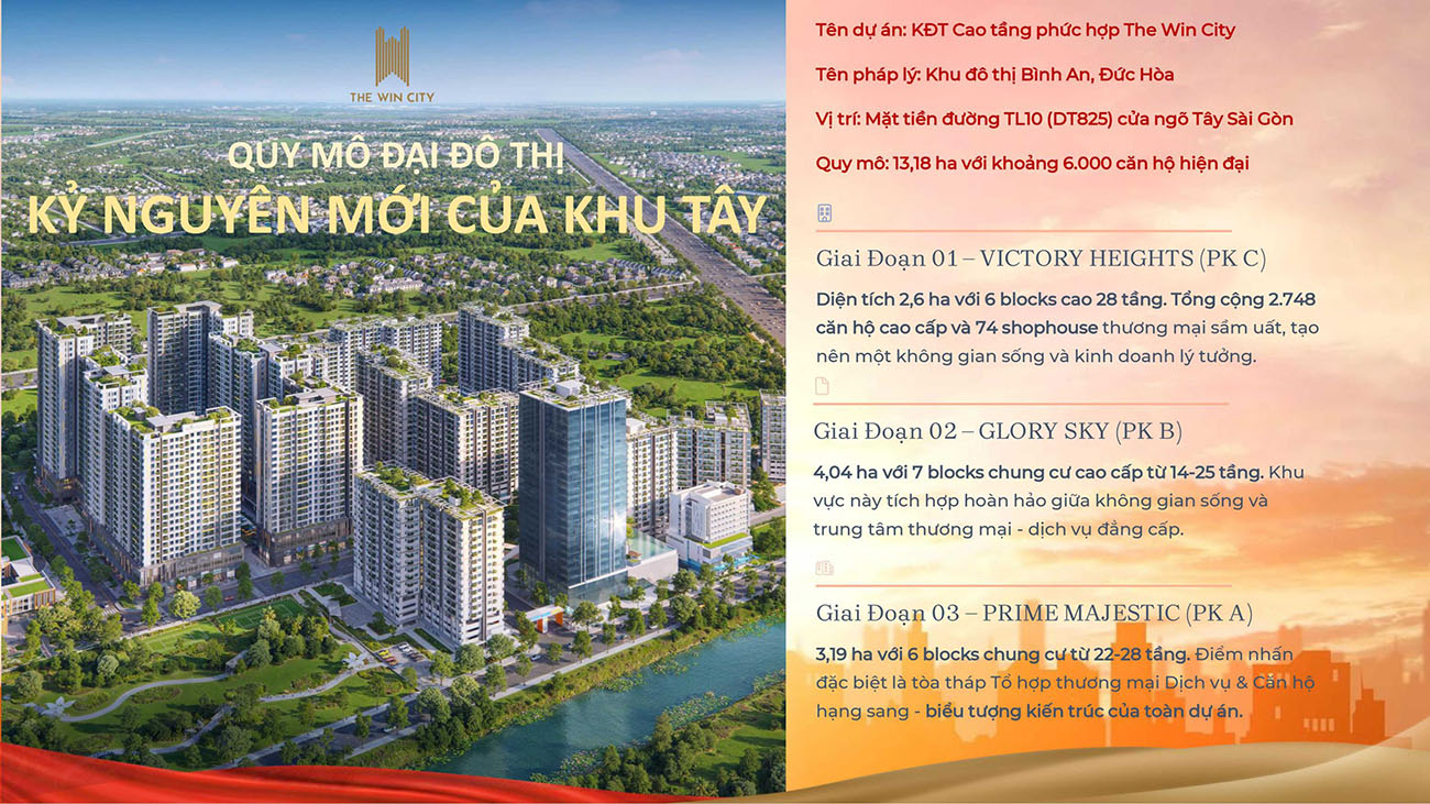 quy mô dự án khu đô thị bình an đức hòa