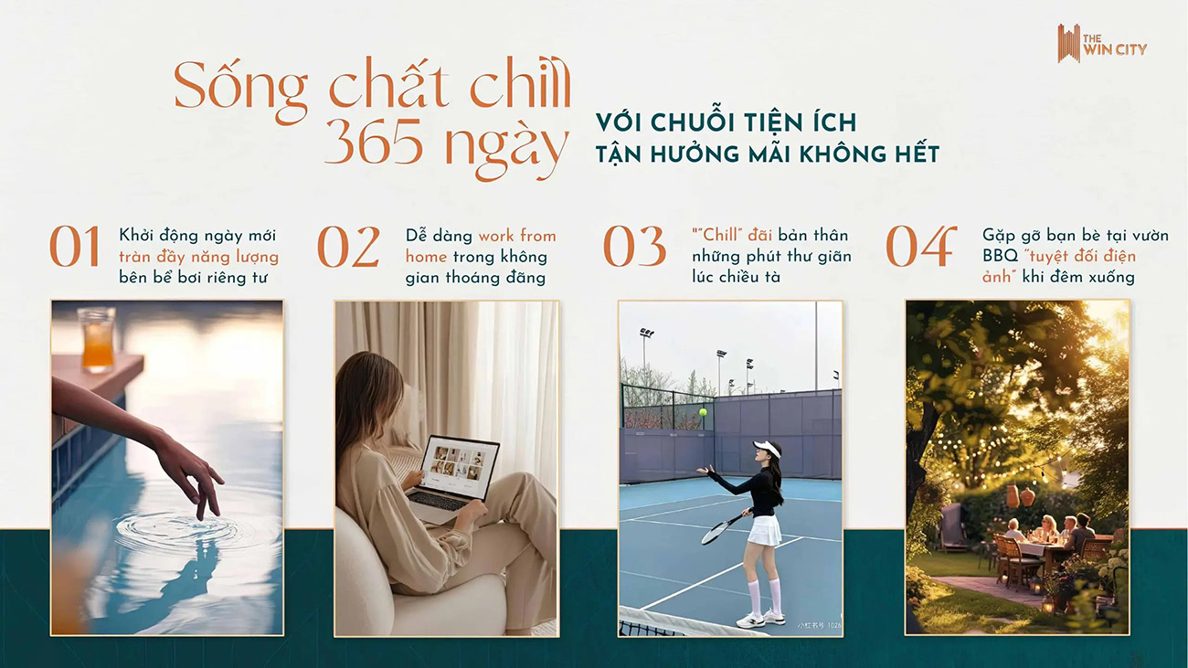 the win city long an có tiện ích nội khu đa dạng