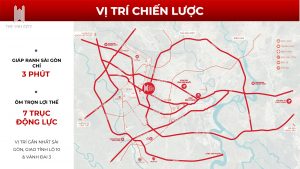 Vị trí The Win City mặt tiền Tỉnh Lộ 10 Đức Hòa Long An
