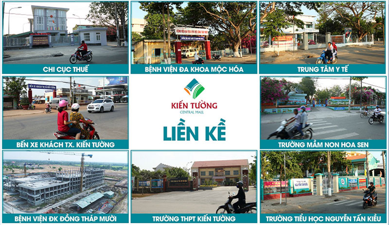 Liền kề Khu đô thị Kiến Tường Central Mall