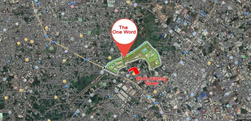 vị trí the one era thuận an