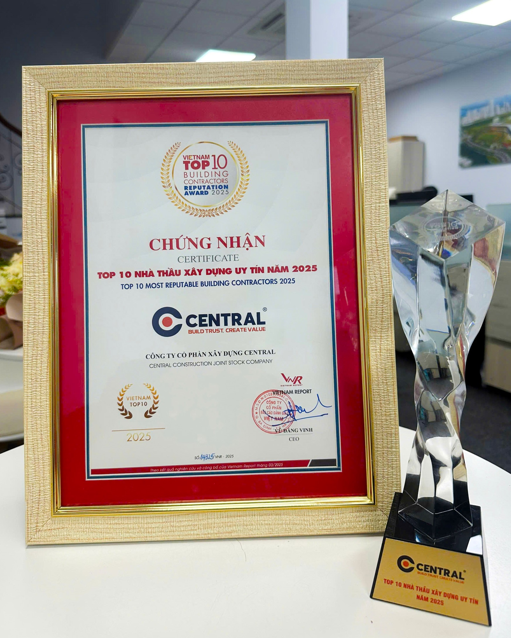 giải thưởng Central