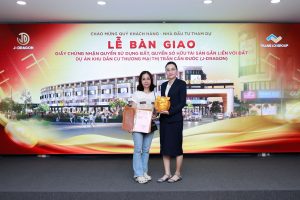 Lễ bàn giao sở hồng dự án J Dragon